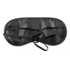 Antifaz para Dormir - Antifaz Negro de Color Sólido para Dormir, Bloqueo de Luz Excelente, Poliéster Suave y Transpirable con Acolchado de Esponja de 2 mm, Correa Elástica, Compacto y Portátil 18.5x8.5cm - para Viajes, Siestas, Trabajo por Turnos, Yoga, Meditación