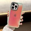 Funda de Teléfono Láser Camaleón Simple 3 en 1 para Apple 16pro 15Pro 14/15/16