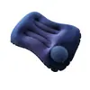 Almohada inflable tipo prensa cojín lumbar inflable siesta de oficina avión almohada cuadrada inflable viaje al aire libre portátil