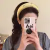 Faixa de Cabelo Antiderrapante Fofa e Divertida para Lavar o Rosto, Faixa de Cabelo de Luxo de Alta Qualidade para Mulheres, Acessório de Cabelo