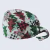 Entrega transfronteriza de gorros quirúrgicos de algodón puro para salones de belleza, gorros universales sin visera, gorros con cola de cúpula, turbantes médicos y pañuelos para la cabeza