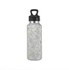 Termo para Coche de Exterior, Botella de Agua Deportiva de Titanio Puro sin Roscas Internas ni Externas, Vaso para Agua Fría con Cubitos de Hielo, Vaso de Gran Capacidad