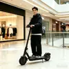 Patinete Eléctrico Transfronterizo, Patinete Plegable Pequeño de Dos Ruedas para Adultos, Mini Scooter de Movilidad para Adultos, Recargable