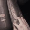¡Medias para romper con la mano! ¡Estallido de novio a la fuerza! Medias Base Salvajes Delgadas Sexy para Rasgar a Mano Inspira Salvaje