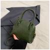 Bolso de concha, elegante y sencillo, bandolera, bolso de hombro, 2024, nuevo bolso de mano, estilo extranjero, otoño e invierno, textura, moda.