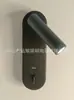Venta Directa de Fábrica Lámpara de Pared LED Simple para Habitación de Hotel 3W Foco Giratorio Estilo Minimalista Europeo con Interruptor