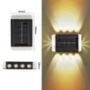 Iluminación Solar Exterior Cuidadosamente Seleccionada para Céspedes, Escalones, Pasamanos de Escaleras, Luces Decorativas para Senderos, Apliques de Pared, Lavadores de Pared y Luces de Jardín