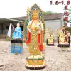 Estación Rey Ksitigarbha Buda de Resina Rey Ksitigarbha Bodhisattva Adornos 1.08 metros 1.3 metros 1.6 metros 1.8 metros