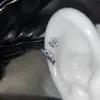 Unha de osso de ouvido asa de anjo com microincrustação e perfuração completa aço titânio Joker nicho parafuso de asa com strass (Haste universal de 0,8 mm)