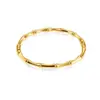 Pulseira de Aço Titânio Trevo de Quatro Folhas para Mulheres, Aço Inoxidável, Cor Dourada, Algarismos Romanos, Luxo Leve Europeu e Americano, Não Desbota, Atacado Fabricante Original