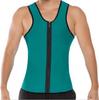 Faja Deportiva para Hombre Transfronteriza Chaleco con Cierre Ropa Resistente al Sudor Neopreno Resistente al Sudor Corsé de Fitness Europeo y Americano