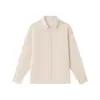 Camisa de Lino Tencel Lenzing para Mujer, Cárdigan Abotonado Fluido para Primavera y Verano, Camisa Casual Ligera de Manga Larga de Lyocell