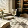 Taça de champanhe francesa elegante taça de vidro diamante taça de vinho tinto medieval estilo retrô europeu hotel Cálice