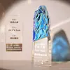Trofeo de Cristal Hecho a Medida para Premios de Alta Gama y Elegantes para Empleados Destacados, Campeones de Concursos Creativos y Premios de Reunión Anual