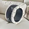 Nuevo Anillo de Acero de Titanio Curvado de Moda Simple Personalizado de Venta Caliente Transfronteriza Joyería de Anillo de Lujo Accesible Europeo y Americano de Gama Alta