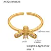 Anillo de Concha de Diamante con Patrón Romano de Azúcar Anillo Geométrico de Lujo Ligero para Dedo Índice Joyería para Mujer que No se Desvanece Joyería para la Mano Fabricante Venta al por Mayor