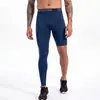 Mallas de compresión deportivas para hombre europeas y americanas, secado rápido, alta elasticidad, con bolsillos, pantalones de compresión para correr, disponibles en varias longitudes, pantalones de fitness personalizados