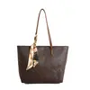 Bolso para Mujer 2026 Otoño Nuevo Estilo Bolsos Versátil Estampado Letra Gran Capacidad Hombro Único de Mano Bolso Tote