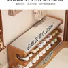 Banqueta para Cambiar Zapatos para Entrada de Casa, Zapatero con Asiento, Entrada de Estilo Lujoso de Gama Alta con Cojín Suave y Zapatero Integrado