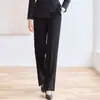 Conjunto de traje azul marino de doble botonadura para mujer, adecuado para ropa de oficina, para ir al trabajo, profesores, atuendo formal, atuendo de negocios, gerentes de hotel y profesionales de ventas