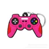 Llavero Colgante de Goma Suave de PVC Decoración para Mochila Dibujos Animados Juego Llavero Accesorio para Llavero Creativo