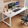 Escritorio de computadora para uso doméstico, escritorio de oficina de sobremesa, escritorio de estudio para estudiantes, mesa larga montada en la pared, diseño simple para viviendas de alquiler