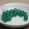 Ágata natural furo meio não porosa contas contas soltas atacado conta única contas redondas acessórios DIY brinco artesanal cravação