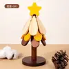 Tapete Isolante Criativo de Madeira Maciça de Pinus Jogo Americano Tapete Anti-Escaldante Bambu Doméstico Resistente a Altas Temperaturas Tapete de Mesa Tapete para Panela Porta-Copo Caçarola