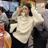 Suéter de Punto Minimalista Casual y Sofisticado para Mujer 2026 Nuevo Otoño e Invierno Elegante Prenda Interior que se Puede Usar por Fuera