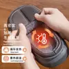 Novas Pantufas de Algodão de Inverno para Homens, Tamanho Extra Grande, Para Casa e Interior, Antiderrapante, Quente, com Solado Grosso, Veludo, Pantufas de Algodão Engrossadas para Homens