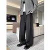 Calça Tendência Outono 2026 Estilo Old Money, Drapeada, Perna Curva, Solta, Versátil, Casual, Cor Sólida, Tamanho Plus Size