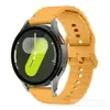 Para Galaxy watch7654 correa de silicona color hebilla costura de onda liberación rápida 20mm universal Huawei Samsung