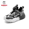 Zapatos Infantiles Babu Dou Zapatos para Niños 2026 Nuevo Otoño Invierno Superficie de Cuero Impermeable Zapatos de Papá Hebilla Giratoria Zapatos Infantiles