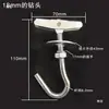 Gancho para Tablero Precolado de Losa Hueca, Gancho para Ventilador de Techo, Gancho para Lámpara de Araña, Gancho con Tornillo de Expansión, Gancho para Cesta, Gancho para Ventilador Eléctrico
