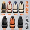 Capas de assento de carro transfronteiriças, cobertura total, ajuste universal, material de camurça, à prova d'água e resistentes a manchas, conjunto de cinco peças