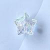 Acrílico Galvanoplastia Cor Transparente UV Balão Estrela da Sorte Estrela de Cinco Pontas Corrente de Celular DIY Acessórios de Joia Material Contas Soltas