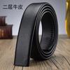 Cinturón sin Hebilla para Hombre Automático Sin Hebilla Cinturón Cinturón Cinturón Pantalones Juveniles Cinturón Juvenil Mediana Edad Negocios Ocio 3.5cm