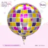 Balão de Alumínio 4D Animal Pattern Disco Tridimensional para Festa de Aniversário Layout Carrinho de Venda Transfronteiriço 22 polegadas