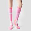 Calcetines deportivos para mujer, calcetines de pantorrilla, calcetines de compresión seccionales para yoga, calcetines largos de nailon para maratón y running, calcetines altos para fútbol.