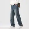 Fengshe Roupa Masculina / Jeans Pesado Masculino Primavera 2026 Corte Reto Estilo Americano Moda Tendência Jeans Versátil