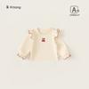 Nuevos Estilos de Primavera y Otoño Bangxuan para Niñas, Tops Infantiles con Volantes, Camiseta de Manga Larga para Bebé, Ropa Infantil, Ropa para Niñas