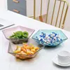 Prato de frutas de celebridade online sala de estar mesa de centro prato de frutas fruteira prato de doces criativo moda casa Ano Novo prato de lanches de alta qualidade