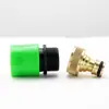 Conector de Tubo de Água de Quatro Pontos Hongchen T Reto Através Acessórios para Pistola de Água de Lavagem de Carro Conector de Tubo de Água Conexão Rápida Quatro Vias 6 Pontos