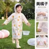 Impermeable infantil para niños y niñas, diseño lindo con estampado completo, engrosado, a prueba de viento e impermeable, poncho de lluvia portátil todo en uno para estudiantes
