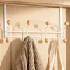 Cabide Simples Sem Furo Para Porta Gancho de Casaco Costas da Porta do Quarto Varal de Roupas Gancho de Porta Cabide