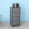 Mesita de noche Transfronteriza Caja de Almacenamiento de Tela Hogar Dormitorio Gabinete de Almacenamiento Multifuncional Gabinete de Almacenamiento Tipo Cajón Venta al por Mayor