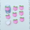 Acessórios para Nail Art Novo Atacado Cristal Misto Desenho Animado Cereja Pêssego Maçã Melancia Estéreo Resina Customização