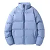 Chaqueta de Algodón con Cuello Alto Engrosado para Hombre y Mujer Invierno Nuevo Chaqueta Acolchada de Algodón Conjunto de Pareja Chaqueta Acolchada Cálida Corta Chaqueta de Algodón Transfronteriza Ropa de Abrigo
