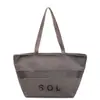 Bolsos de Moda para Mujer 2025 Nuevo Estilo Moda Casual Ligero Clase Bolsos para el Trabajo Gran Capacidad Bandolera Bolso Tote Elegante
