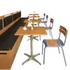 Celebridad de Internet Tienda de Postres de Té de Leche Tarjeta Comercial Asiento Sofá Comida Ligera Restaurante Sencillo Mesa Tablero Oceánico Mesa de Cafetería Combinación de Mesa y Silla